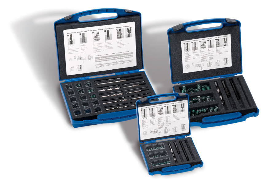 Dílenské sady obsahují veškeré nástroje nezbytné pro snadnou opravu.